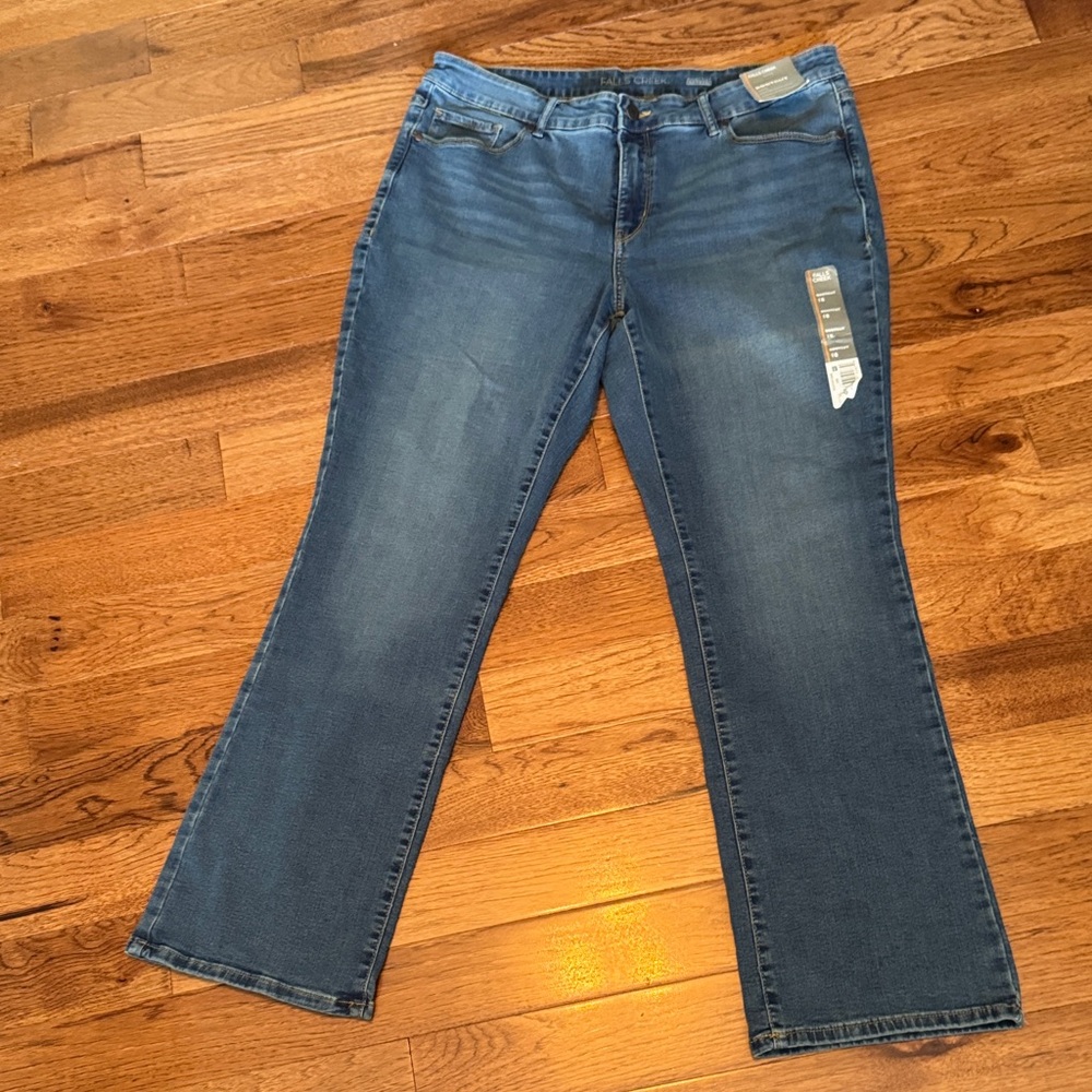 Falls Creek Women's Flare Jeans in Blue